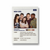 New Girl Retro Wall Art
