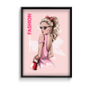 Pink is my weapon, Fashion Poster