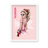 Pink is my weapon, Fashion Poster