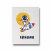 Flying Space Kid Astronaut Wall Art