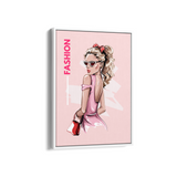 Pink is my weapon, Fashion Poster