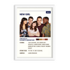 New Girl Retro Wall Art