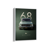 1968 Bullitt Mustang Wall Art