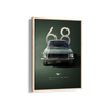 1968 Bullitt Mustang Wall Art