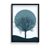 Child of Time Landscape Modern Wall Art