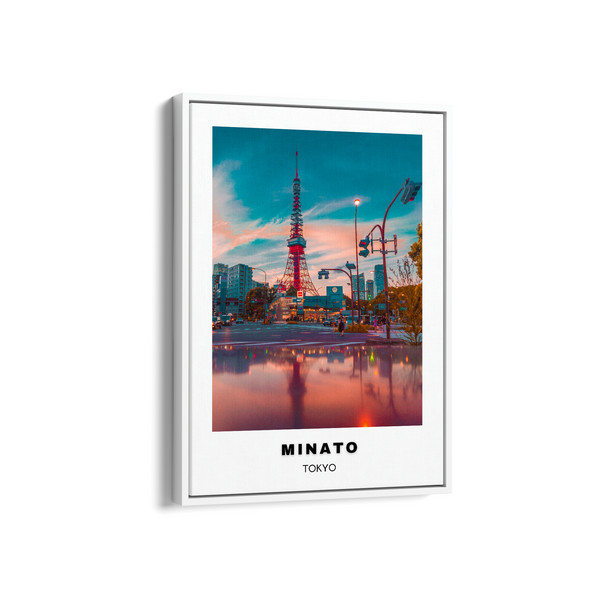 Minato (Tokyo) Colored City Art