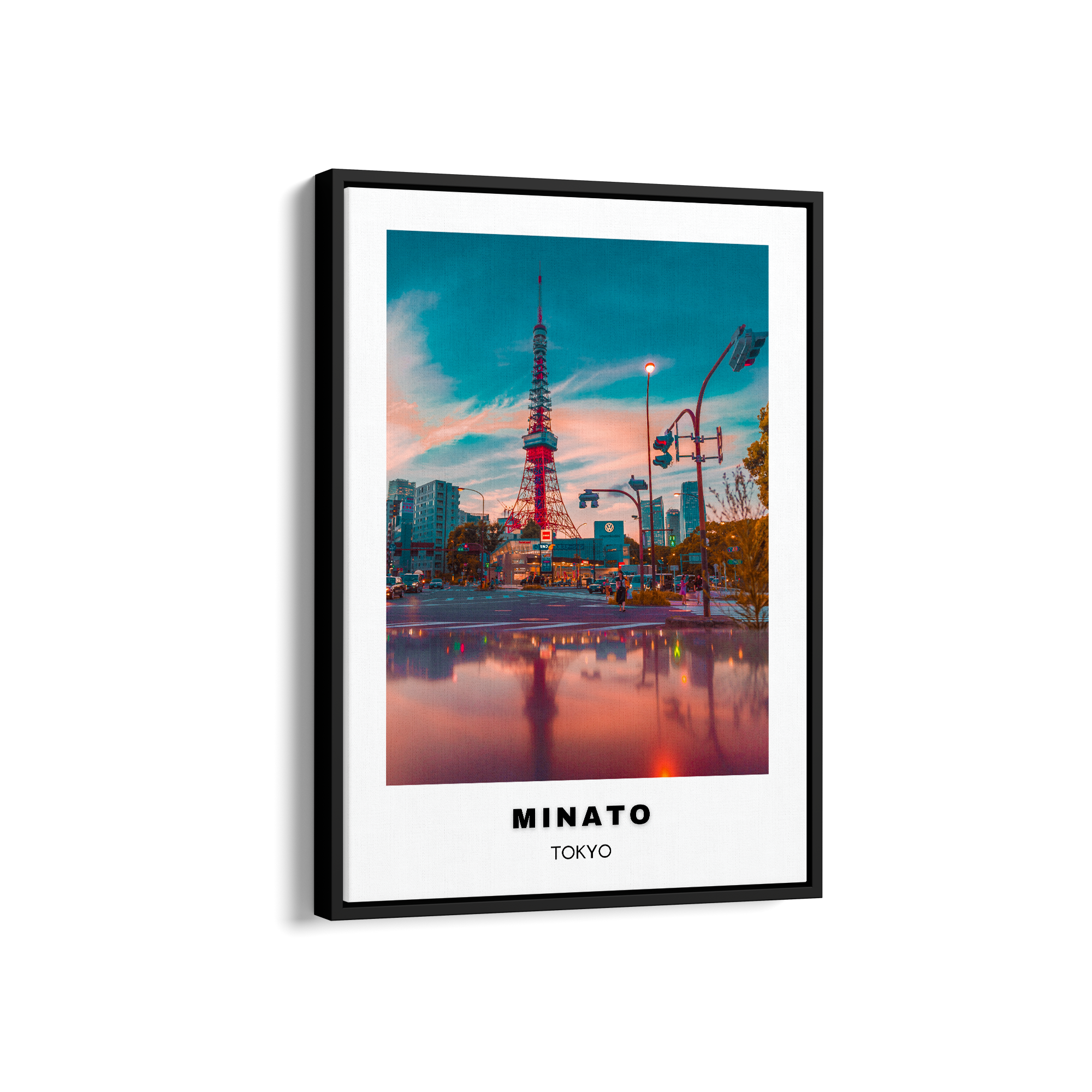 Minato (Tokyo) Colored City Art
