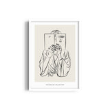 Me time Modern Line Wall Art