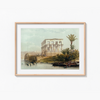 The hypaethral temple at Philae called the Bed of Pharaoh illustration by David Roberts (1796–1864) Landscape Art