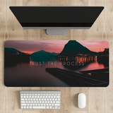 Trust the process Landscape Desk Mat | Desk Pad | Mouse Pad