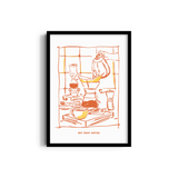 But first Coffee Cravings Wall Art