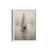 Vessels Adrift on Calm Seas Wall Art