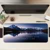 The best view comes after the hardest climb Landscape Desk Mat | Desk Pad | Mouse Pad