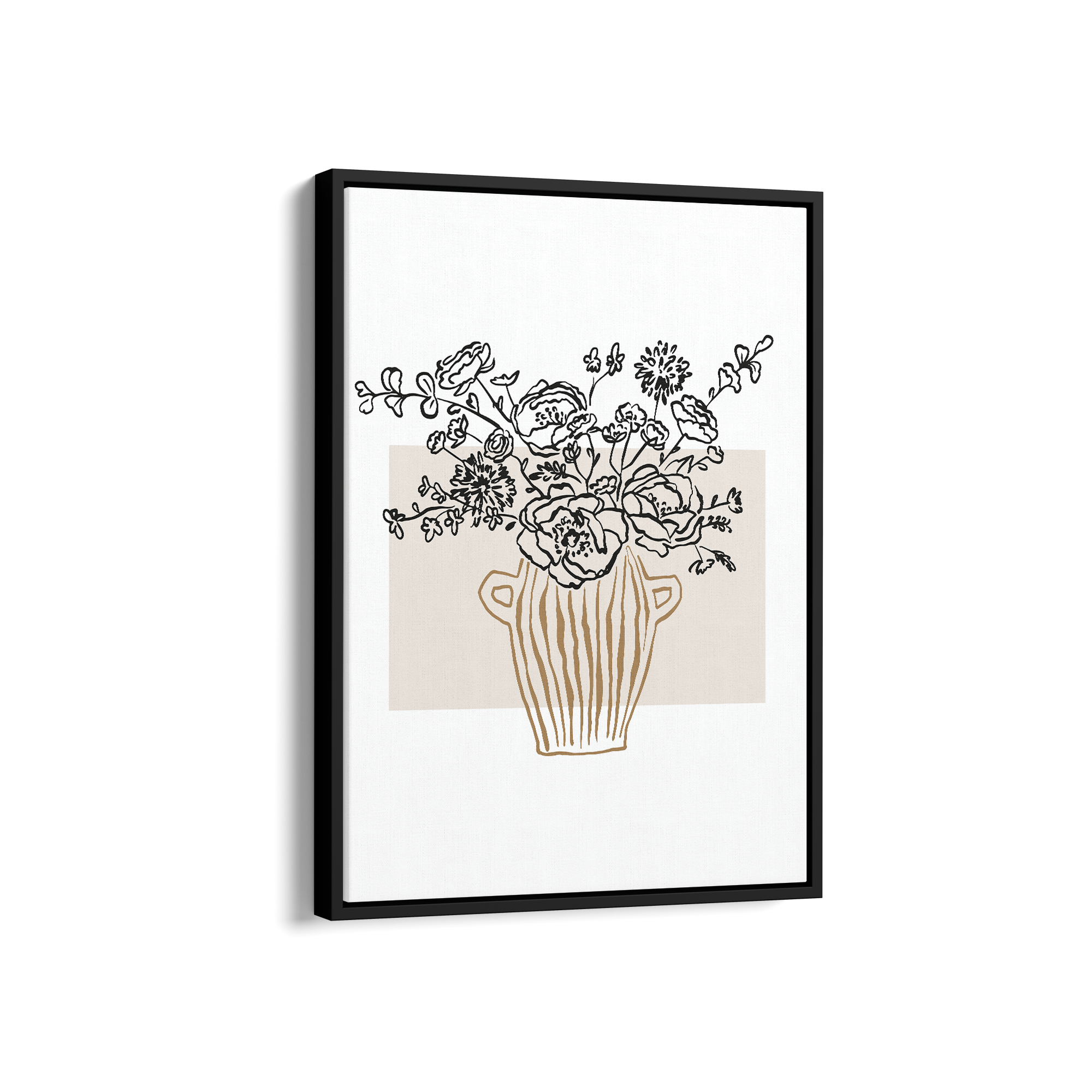 Flower Frolic Dancing Wall Art