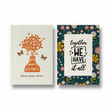 Home sweet home and together we have it all Set of 2 home Posters