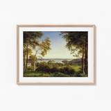View of Skarre Sø by P. C. Skovgaard Landscape Art