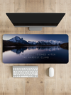 The best view comes after the hardest climb Landscape Desk Mat | Desk Pad | Mouse Pad