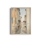 Charming Cobblestone Alley Wall Art