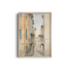 Charming Cobblestone Alley Wall Art