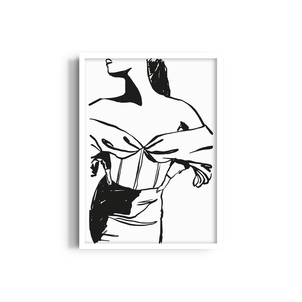 Confident Flair Dancing Wall Art