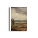 A Tree's Stoic Dance with the Wind Wall Art