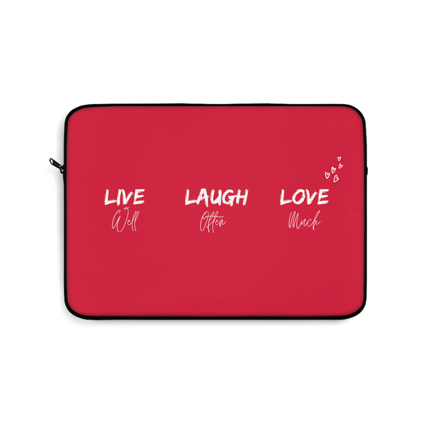 Live love laugh Laptop Sleeve (Macbook, HP, Lenovo, Asus, Others) | Laptop Cover