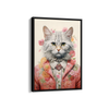 Purrfect Elegance Wall Art