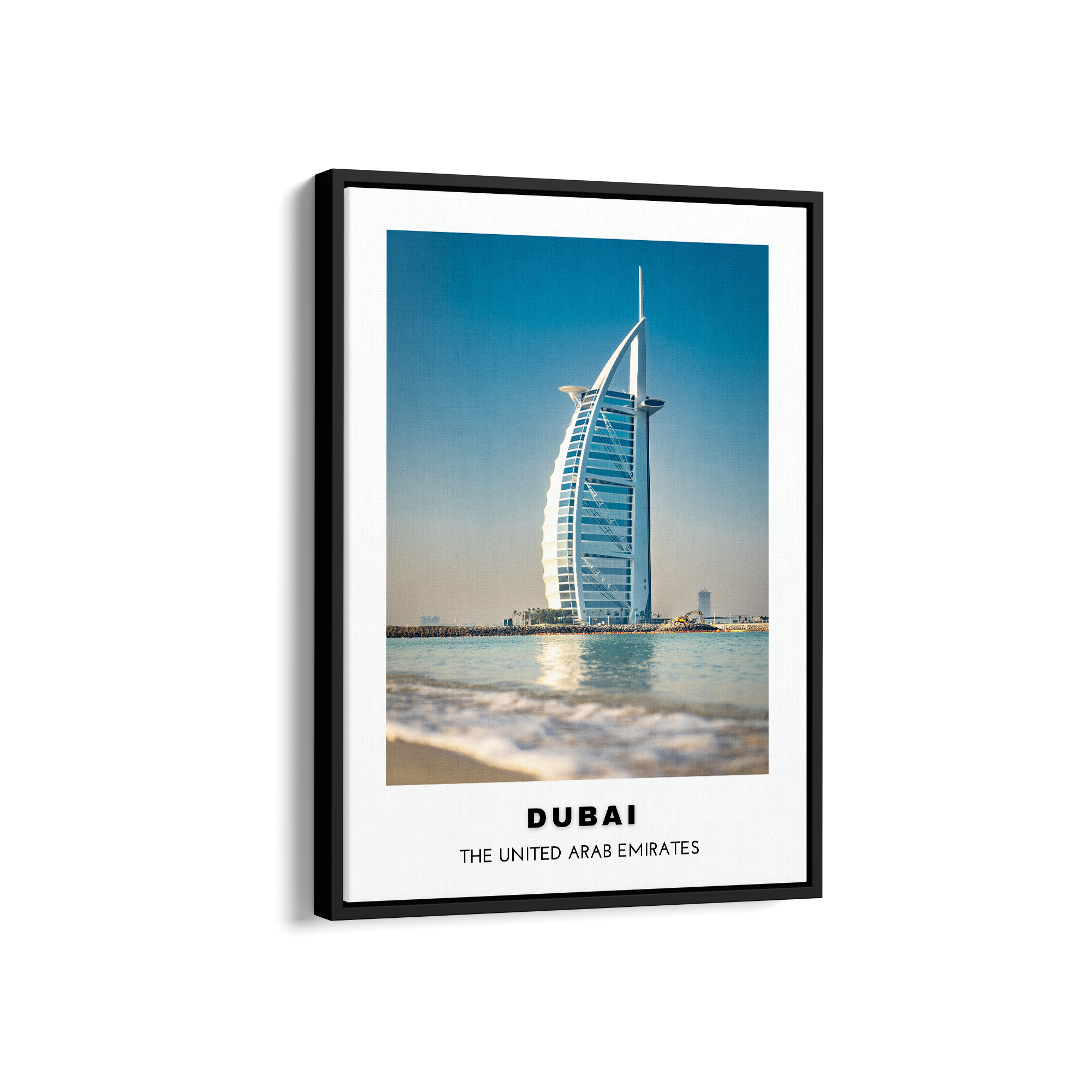 Dubai Colored City Art