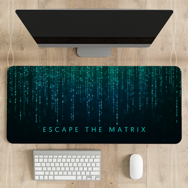 Escape the Matrix Desk Mat | Desk Pad | Mouse Pad