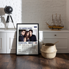 The Vampire Diaries Retro Wall Art