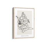 Peace in Plants Line Wall Art