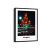 Mumbai Colored City Art