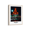 Mumbai Colored City Art