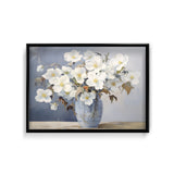 Ivory and Indigo Wall Art