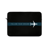 Follow your dreams Laptop Sleeve (Macbook, HP, Lenovo, Asus, Others) | Laptop Cover