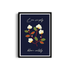 Live Simply Bloom Wildly Artistic Wall Art