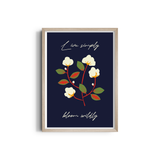 Live Simply Bloom Wildly Artistic Wall Art