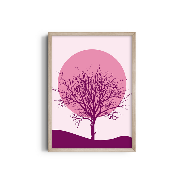Child of Time - Light Landscape Modern Wall Art