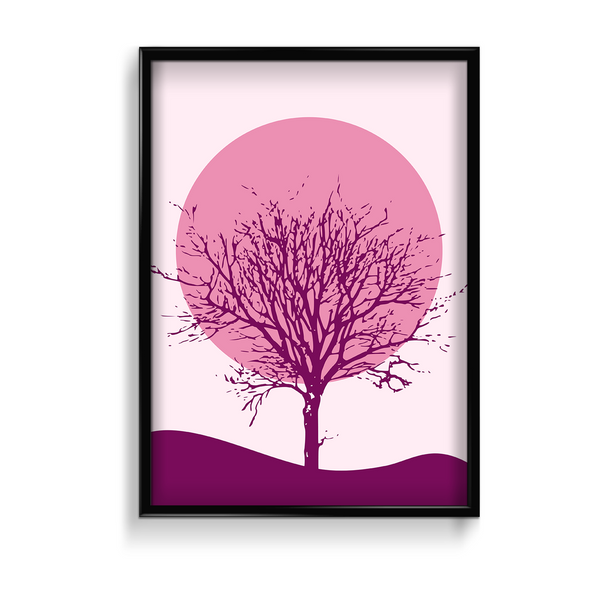 Child of Time - Light Landscape Modern Wall Art