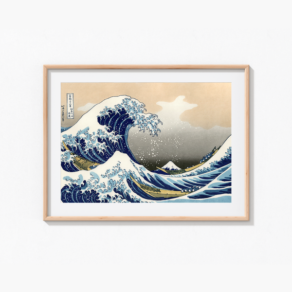 The Great Wave at Kanagawa Wall Art
