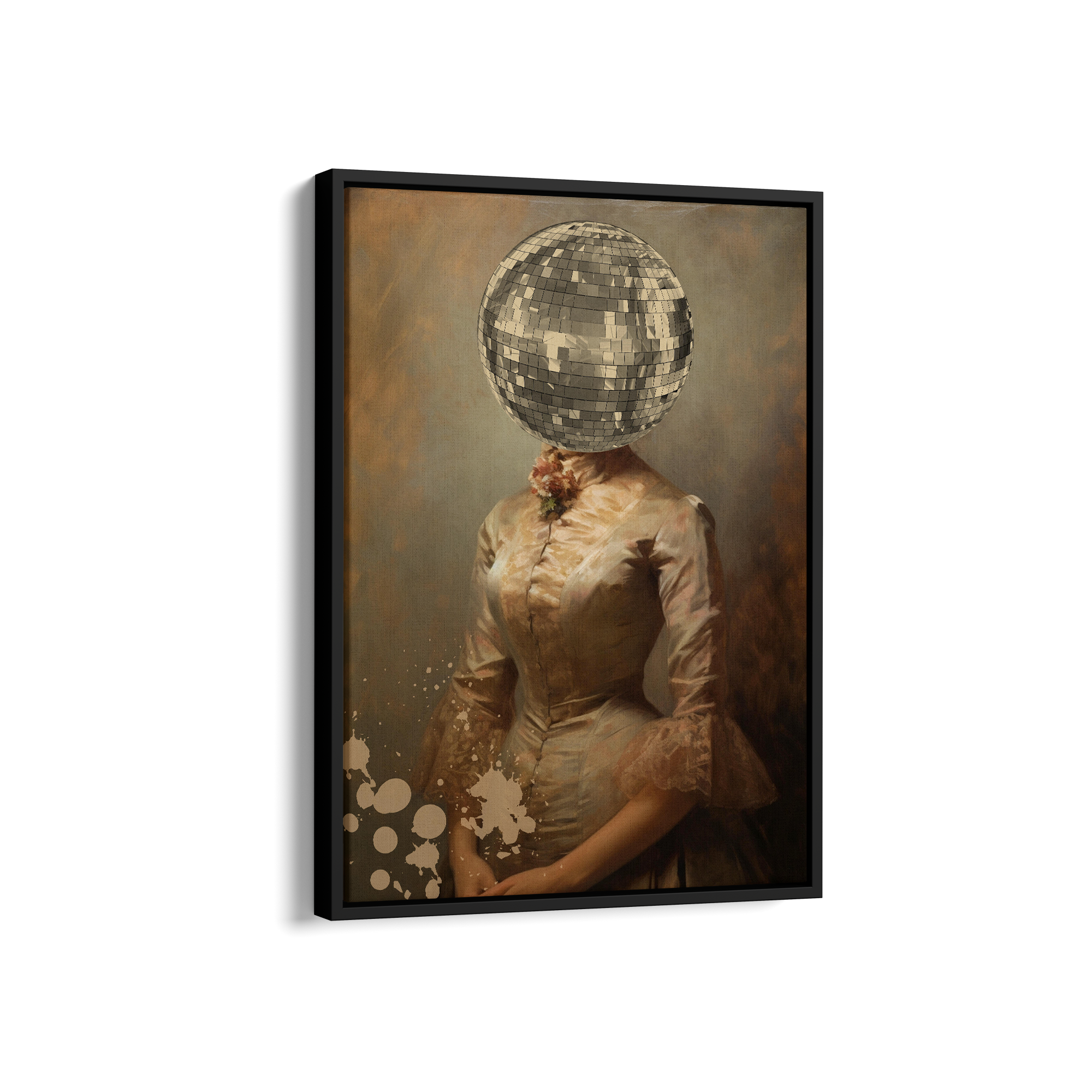 Glitterball Gaze Pop Wall Art