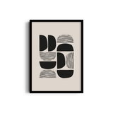 Geometric Balance Simplicity Wall Art