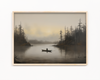 Evergreen Riverman Wall Art