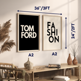 Set of 2 Fashion Wall Art