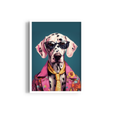 Hipster Hound Wall Art