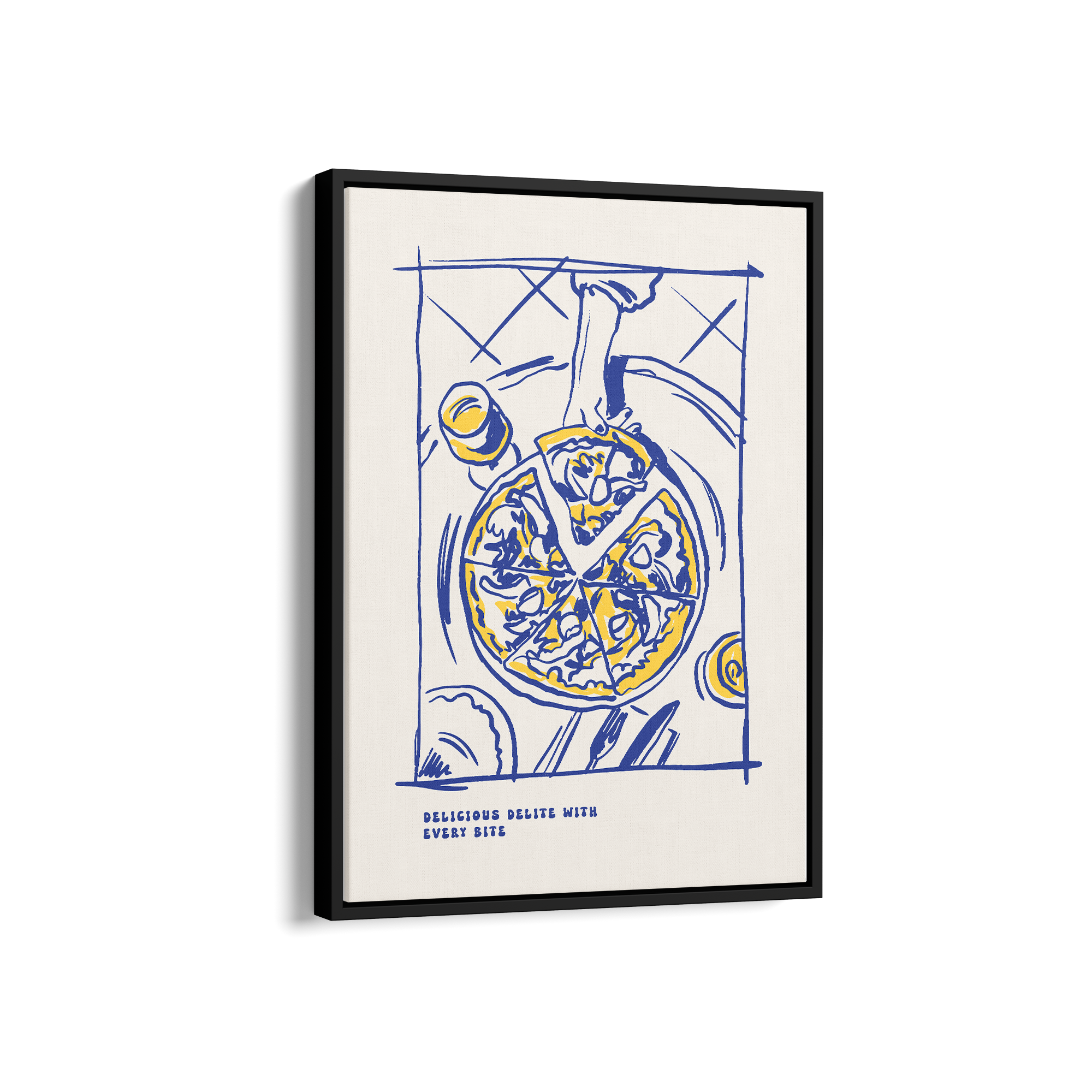 Delicious Delite with Every Bite Cravings Wall Art