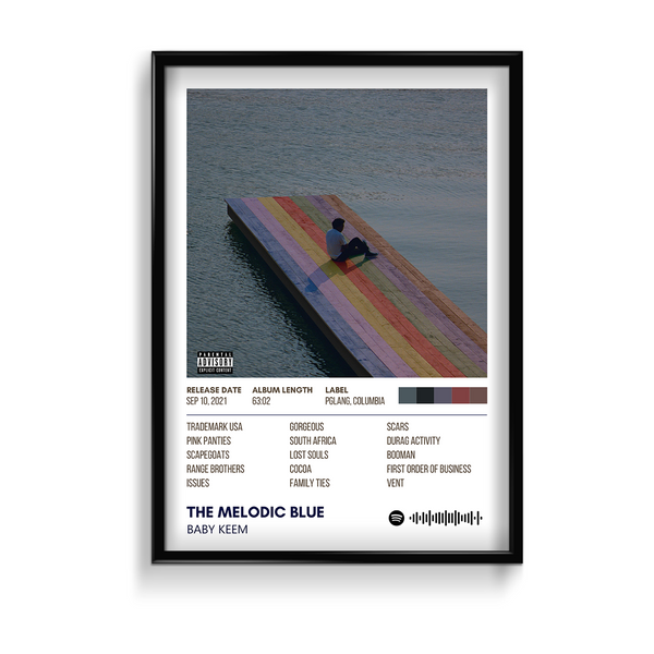 The Melodic Blue by Baby Keem Album Poster