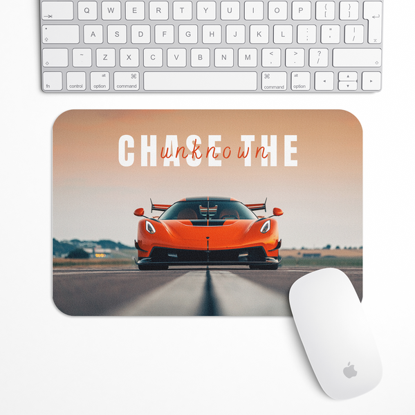 Chase the unknown - Koenigsegg Jesko Gaming Mouse Pad