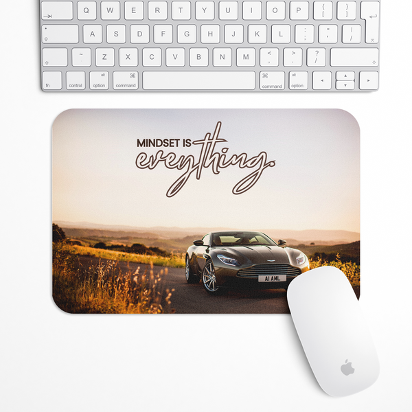 Mindset is everything - Aston Martin DB11 Gaming Mouse Pad