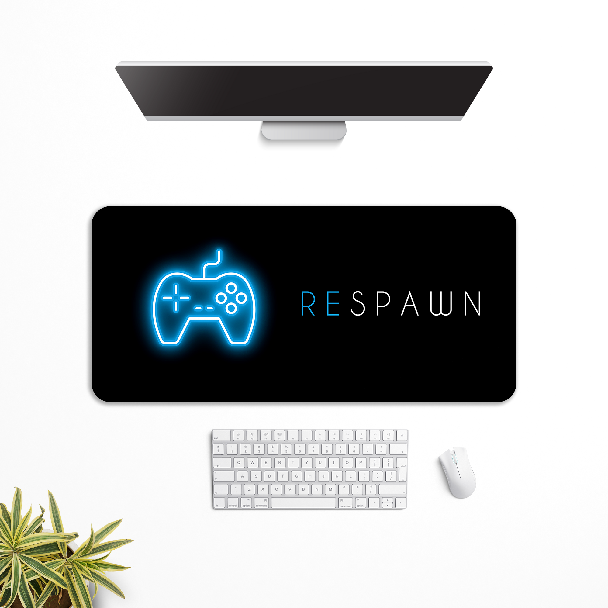 Respawn Gaming Controller Desk Mat | Desk Pad | Mouse Pad